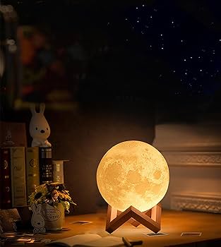 Amazon.co.jp : Pepcyo 月ライト ムーンランプ プレゼント用